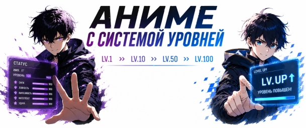 Аниме с системой уровней Аниме с системой уровней